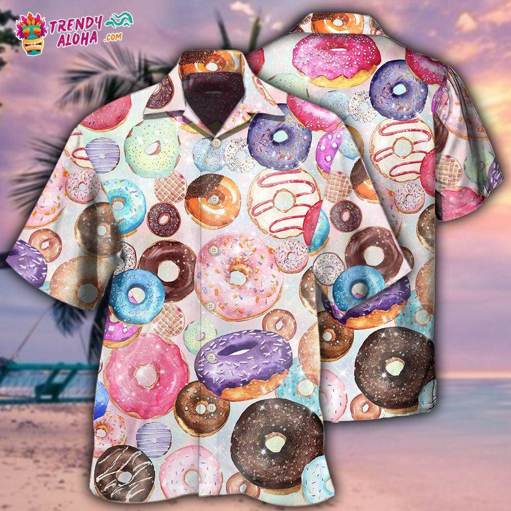 Food Donut Lovely Style Hawaiian Shirt – Trendy Aloha