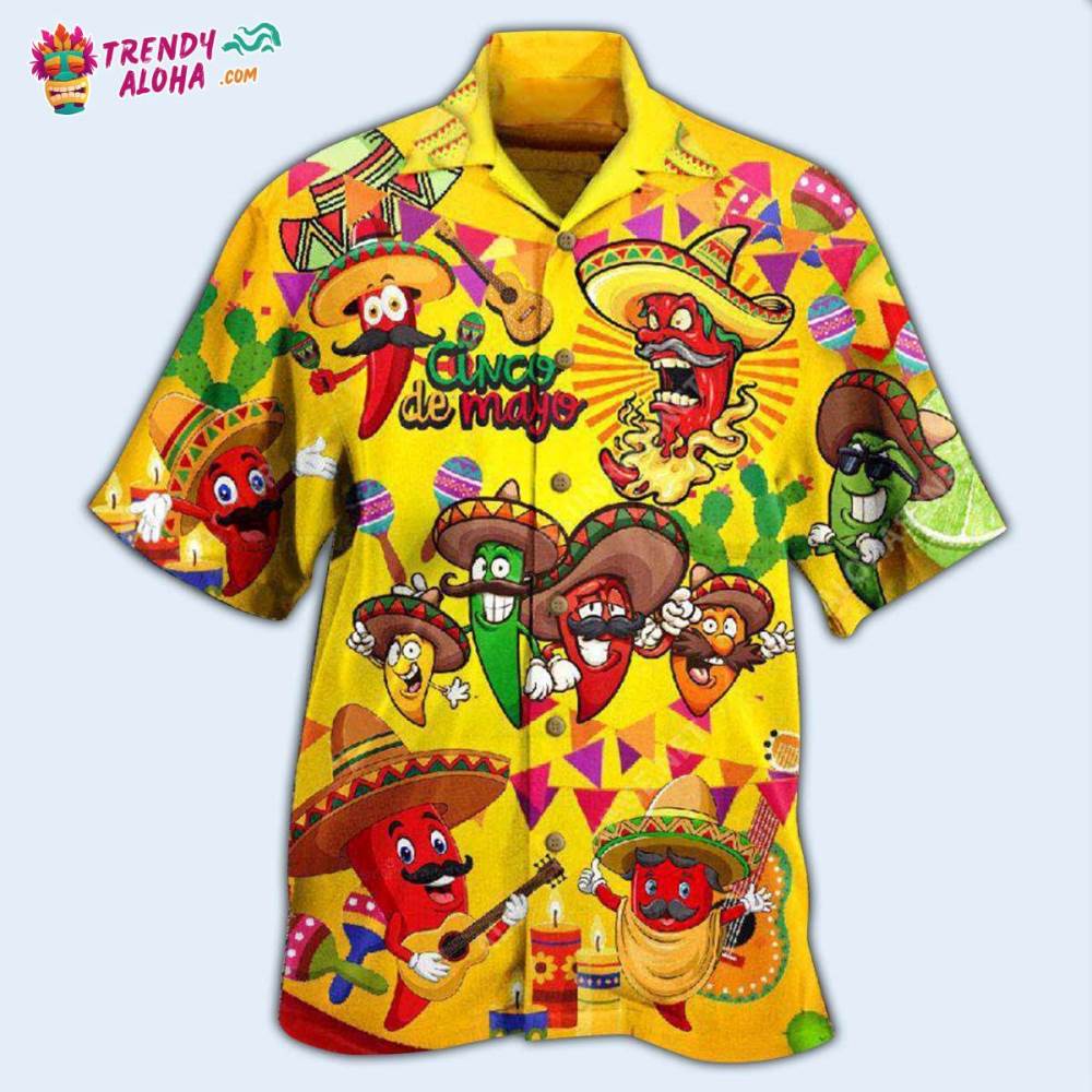 Food Feeling Chili Hot Hawaiian Shirt – Trendy Aloha