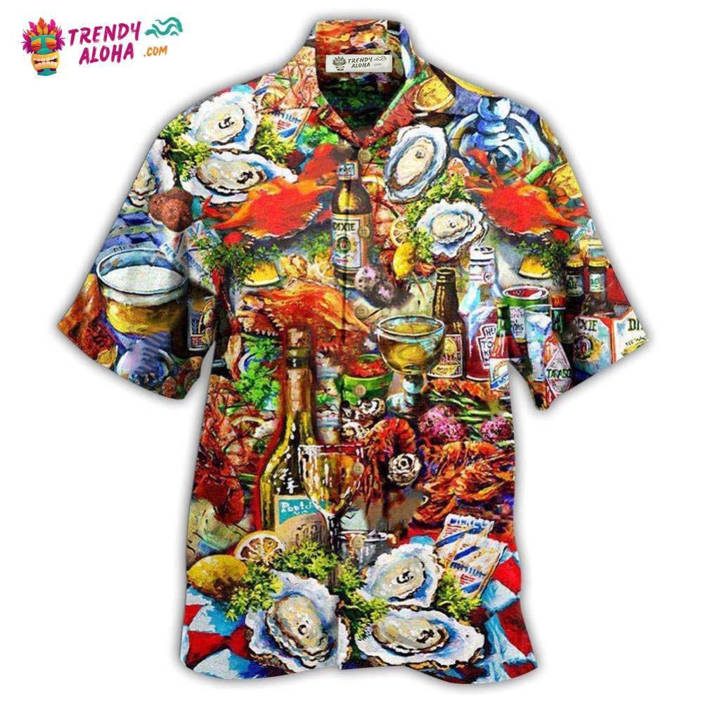 Food I’m On Seafood Diet Cool Hawaiian Shirt – Trendy Aloha Food I’m On Seafood Diet Cool Hawaiian Shirt – Trendy Aloha