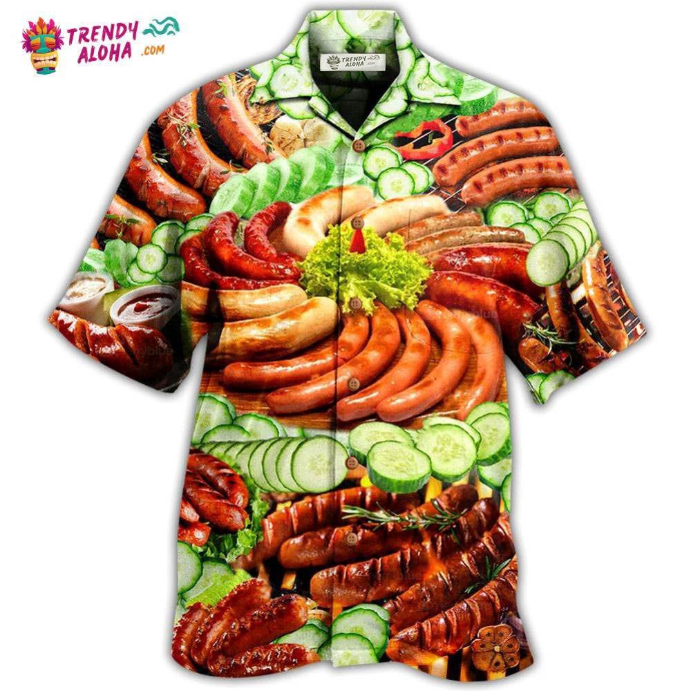 Food Life Is Better With Hot Dog Salad Hawaiian Shirt – Trendy Aloha Food Life Is Better With Hot Dog Salad Hawaiian Shirt – Trendy Aloha