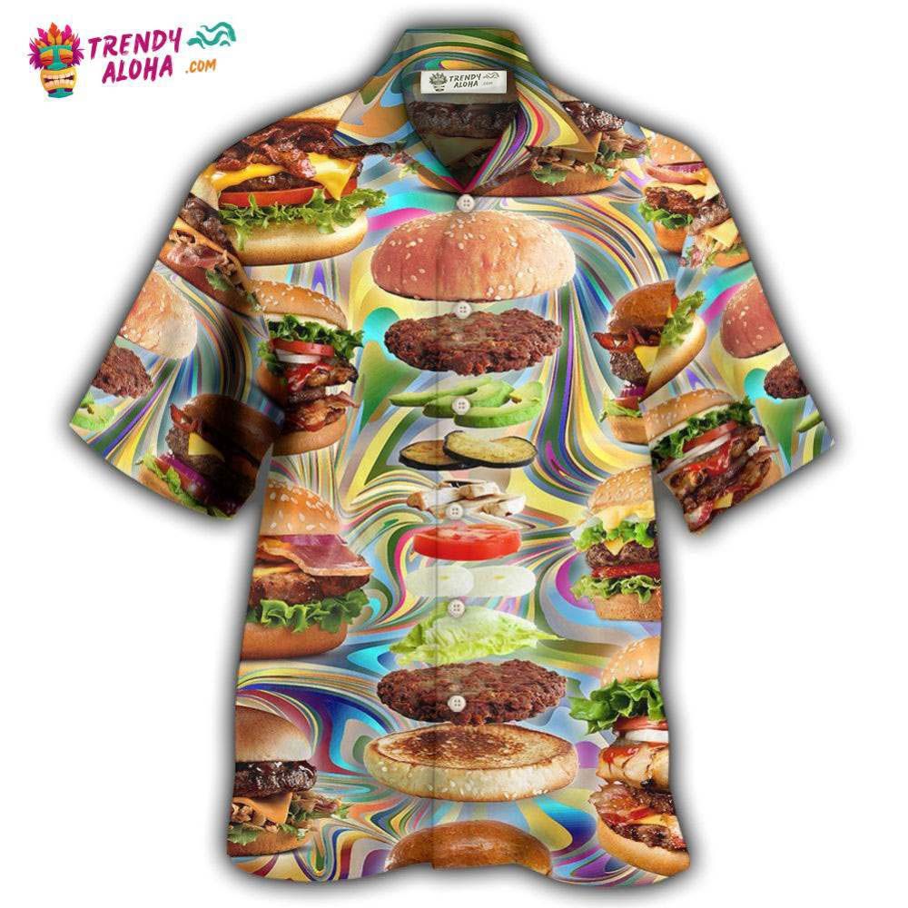 Food Lover My Love Is For Hamburger Hawaiian Shirt – Trendy Aloha Food Lover My Love Is For Hamburger Hawaiian Shirt – Trendy Aloha