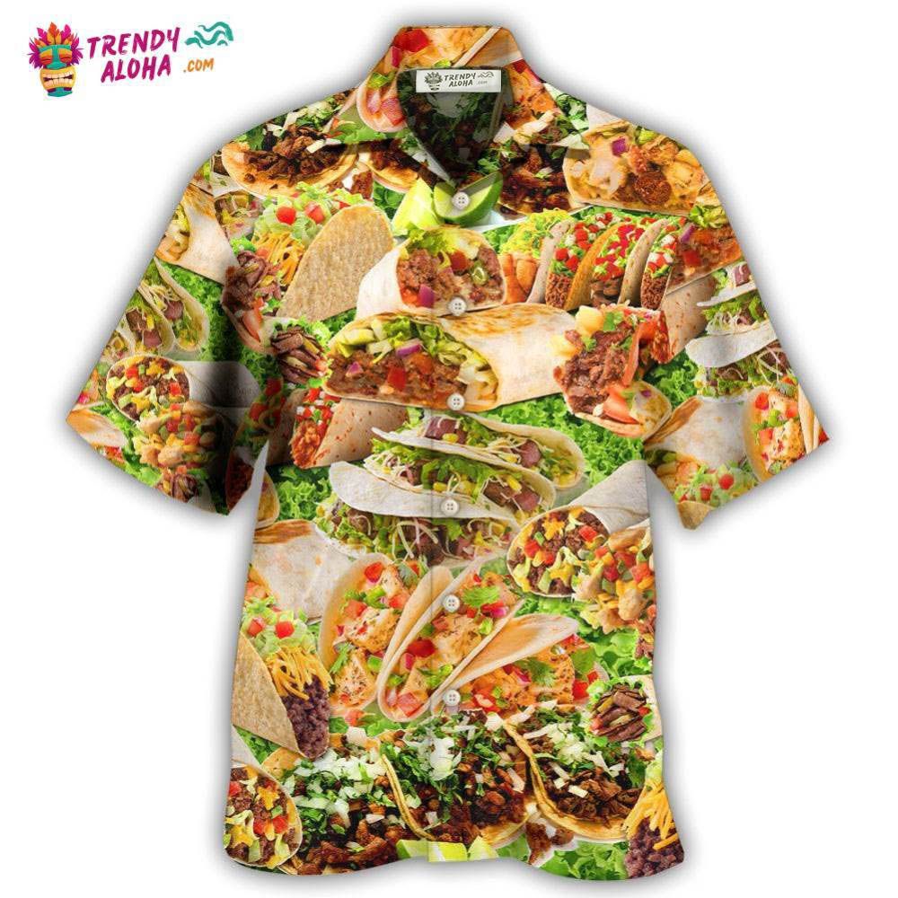 Food Lover Tacos My Love Is For Tacos Hawaiian Shirt – Trendy Aloha Food Lover Tacos My Love Is For Tacos Hawaiian Shirt – Trendy Aloha