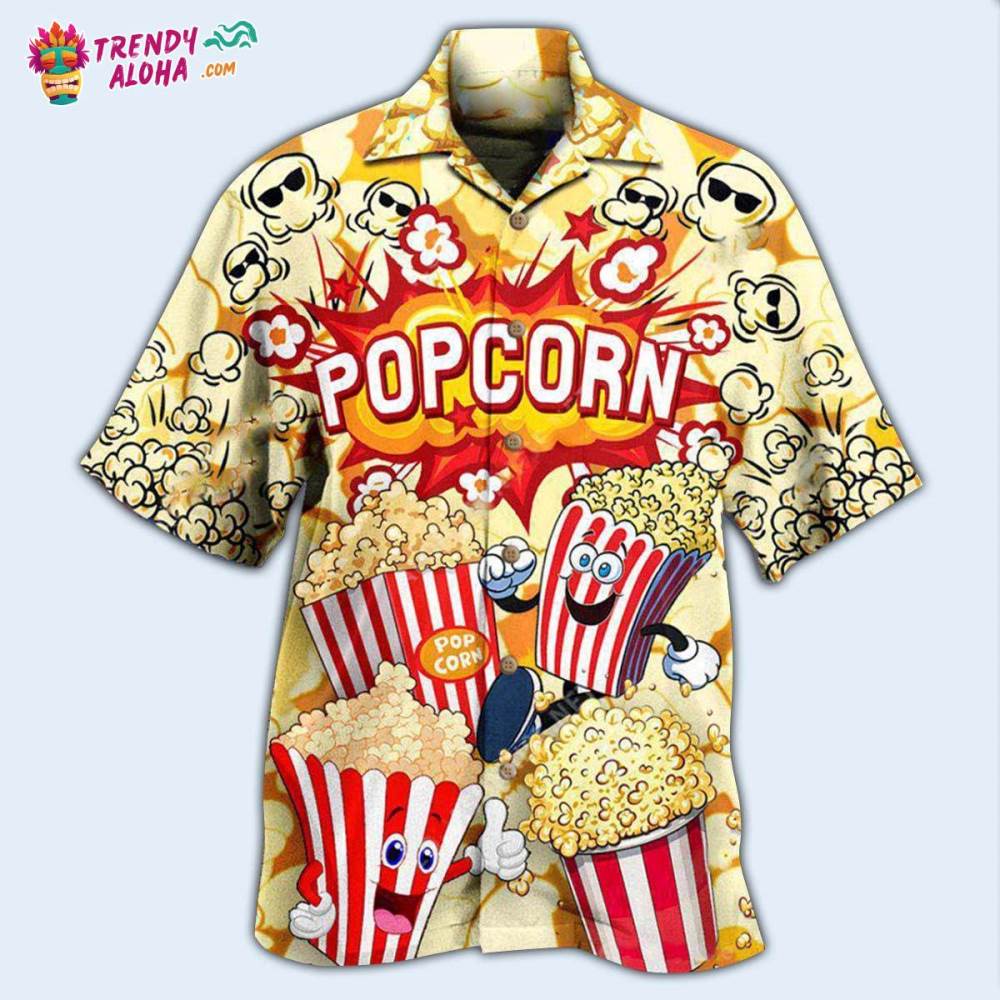 Food Popcorn Is Always The Answer Bang Hawaiian Shirt – Trendy Aloha