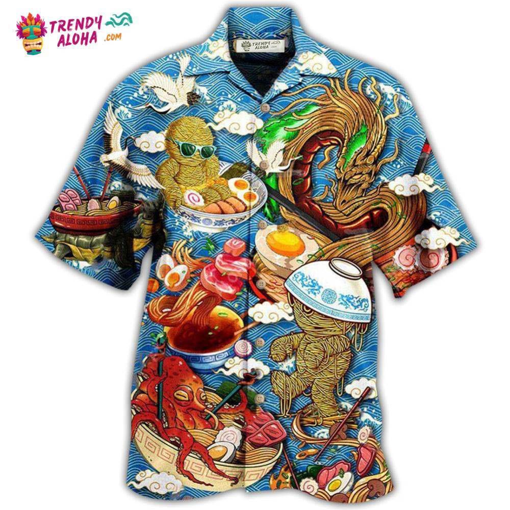 Food Ramen Fixes Everything Cool Hawaiian Shirt – Trendy Aloha