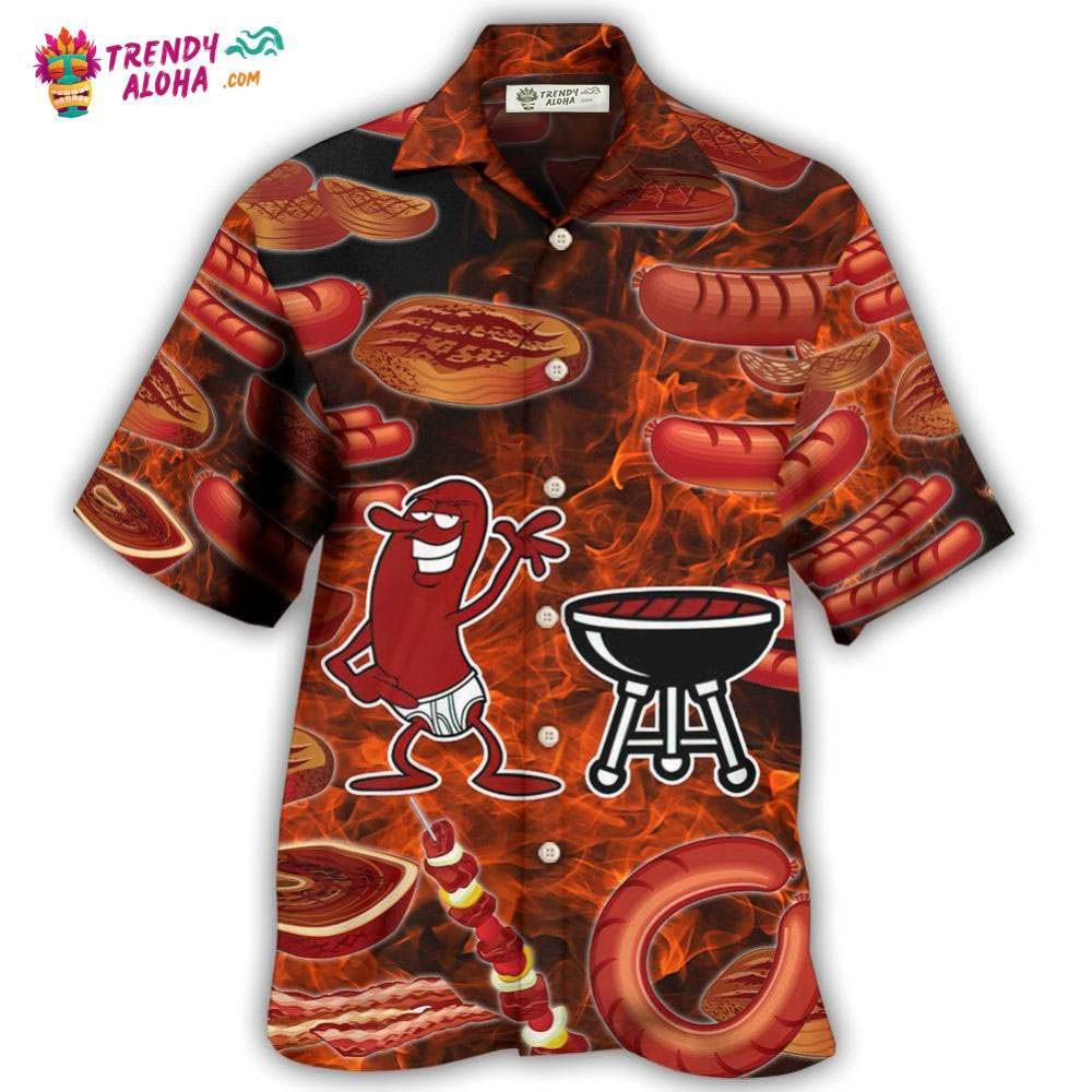 Food Sausage It’S Not A Party Hawaiian Shirt – Trendy Aloha Food Sausage It’S Not A Party Hawaiian Shirt – Trendy Aloha