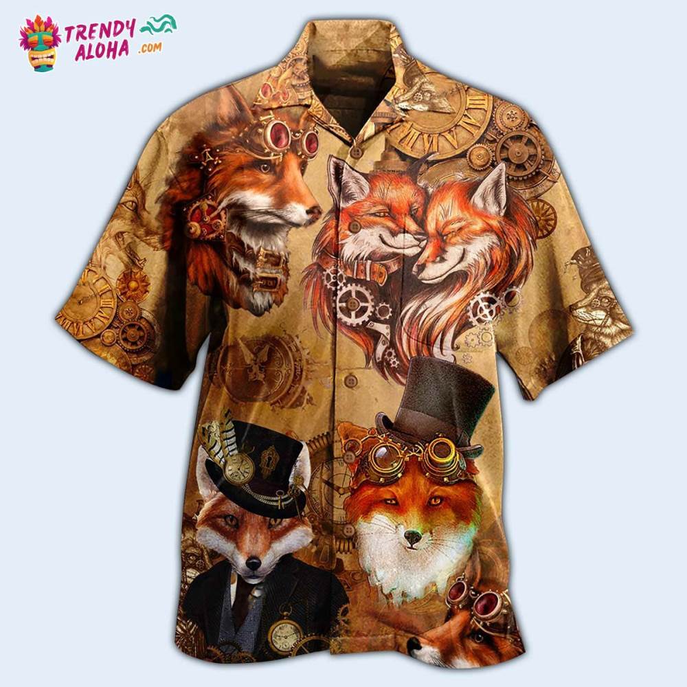 Fox Old Magic Hawaiian Shirt – Trendy Aloha