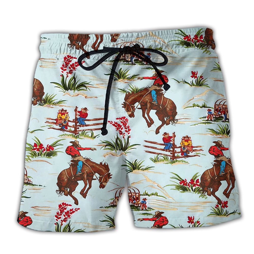 Free Wild Style Horse Trendy Aloha Hawaiian Beach Shorts Free Wild Style Horse Trendy Aloha Hawaiian Beach Shorts