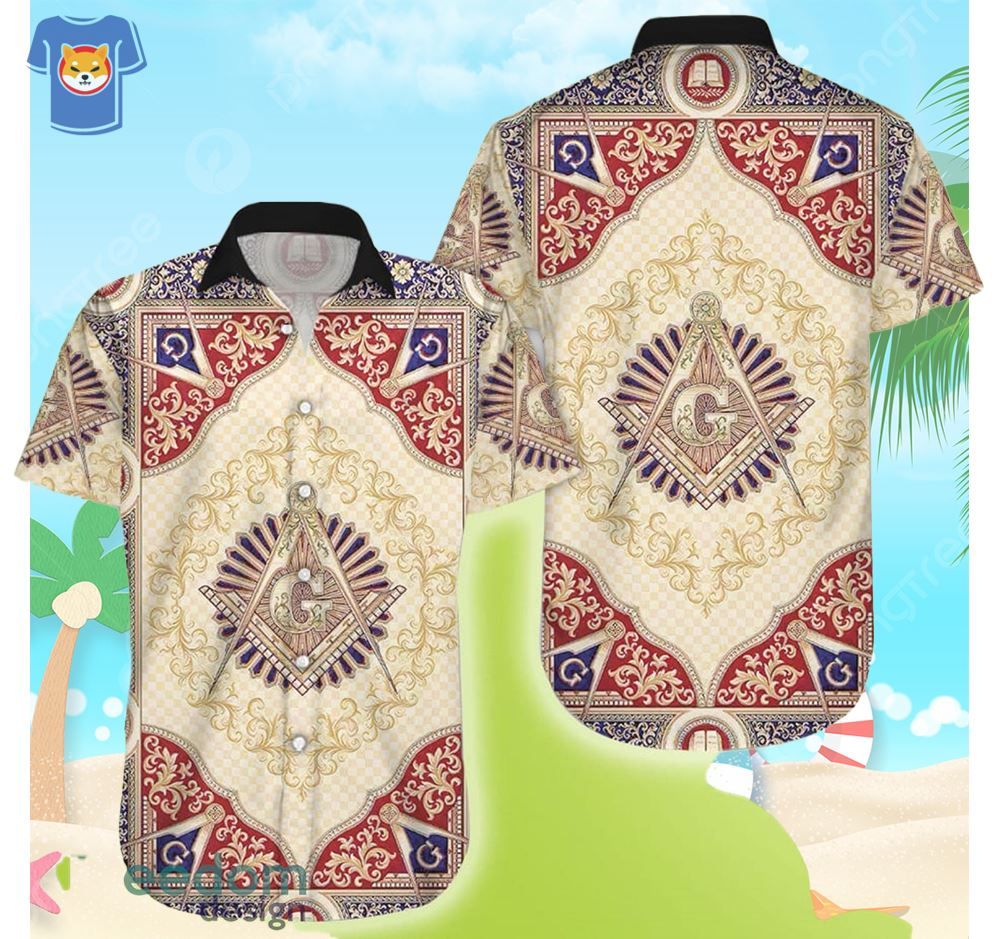 Freemasonry Beach Shirt Men And Women Gift Hawaiian Shirt Freemasonry Beach Shirt Men And Women Gift Hawaiian Shirt