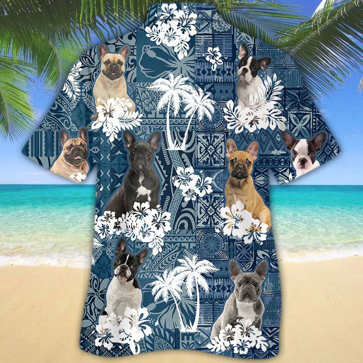 French Bulldog Hawaiian Shirt