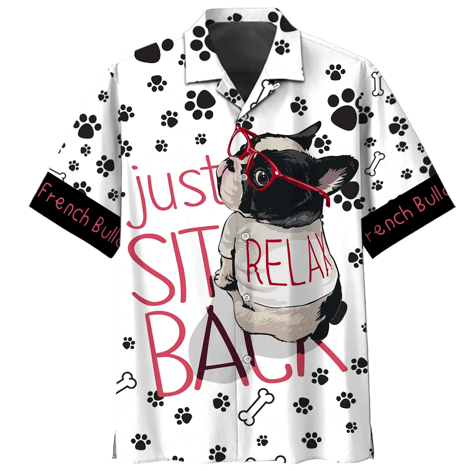 French Bulldog Trendy Hawaiian Shirt For Men, Women, Summer Gift For Dog Lovers
