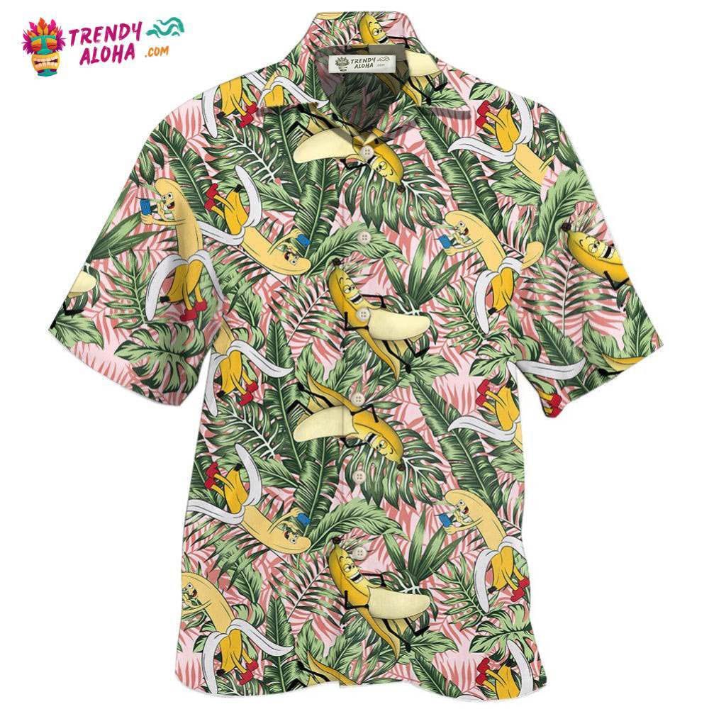 Fruit Banana Adult Humor Hawaiian Shirt – Trendy Aloha Fruit Banana Adult Humor Hawaiian Shirt – Trendy Aloha