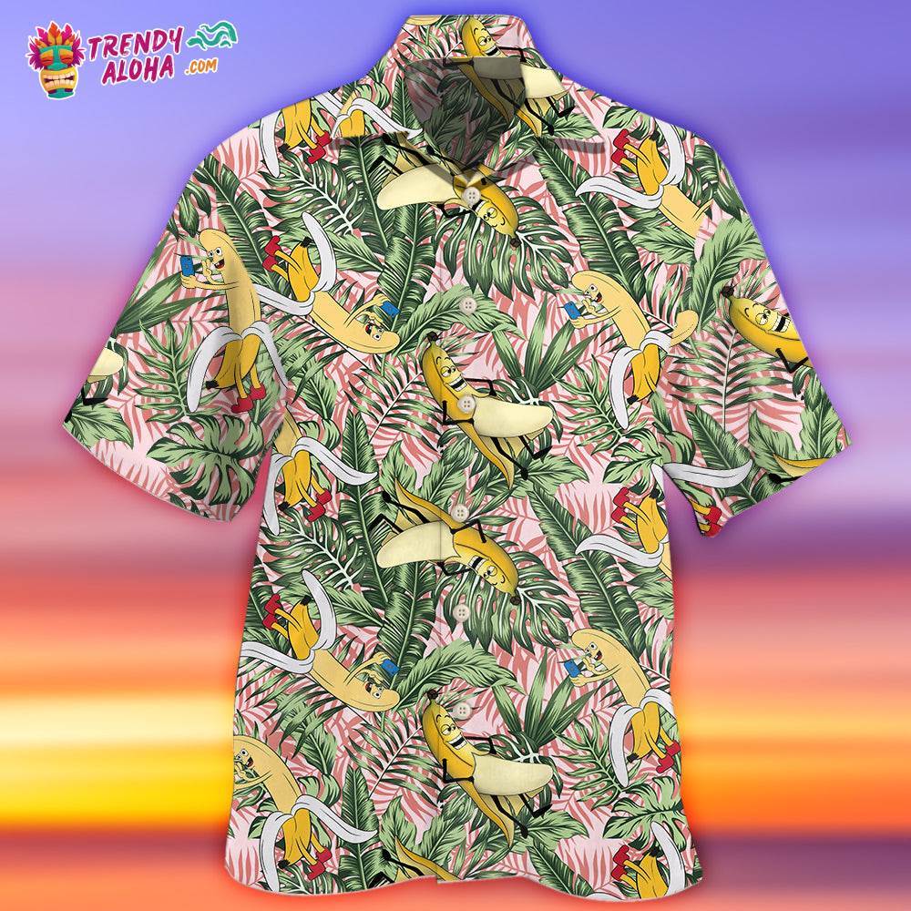 Fruit Banana Adult Humor Hawaiian Shirt – Trendy Aloha