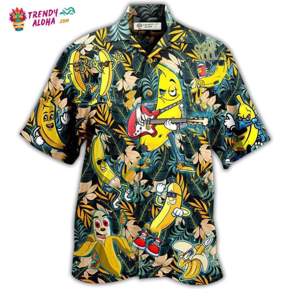 Fruit Banana Happy Hawaiian Shirt – Trendy Aloha Fruit Banana Happy Hawaiian Shirt – Trendy Aloha