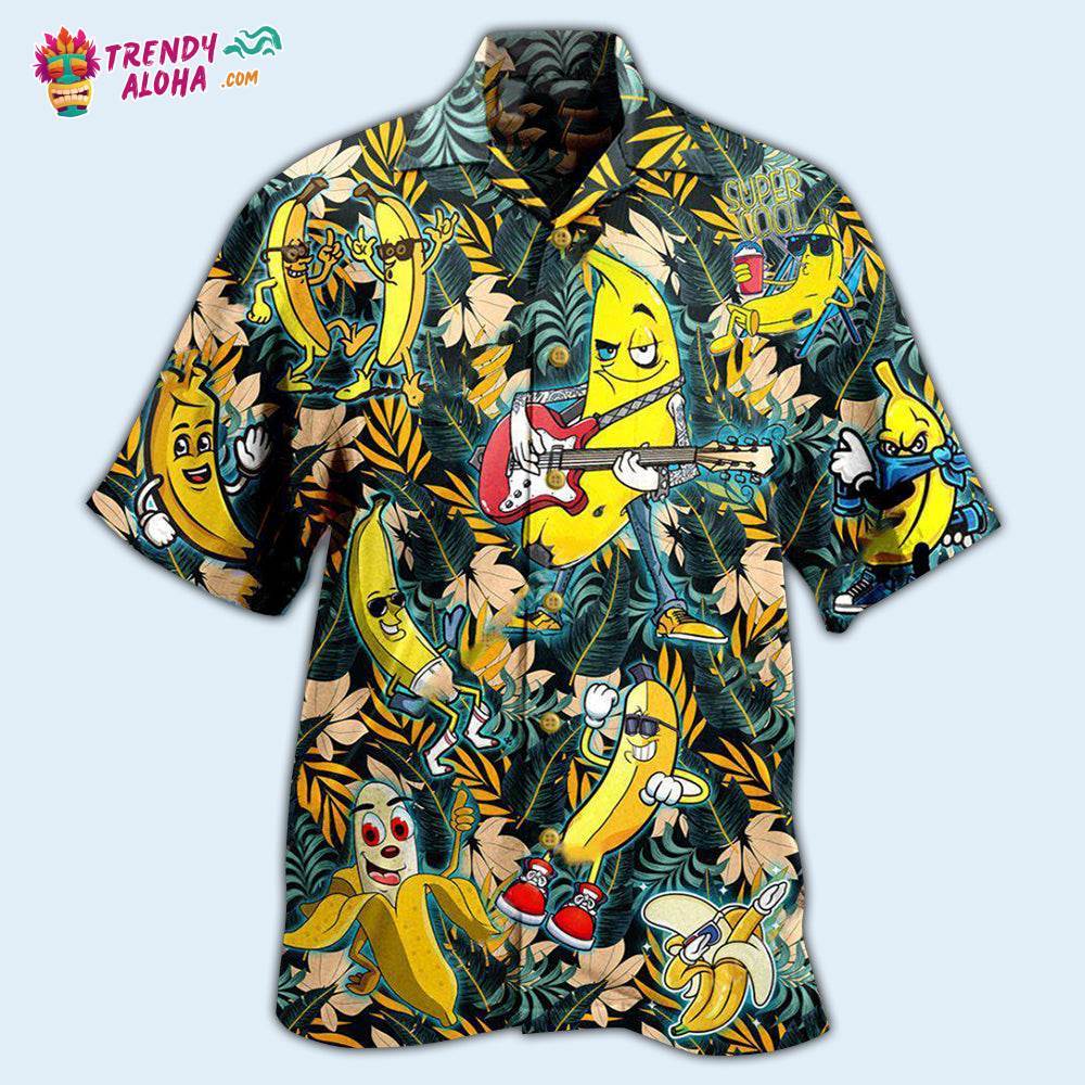 Fruit Banana Happy Hawaiian Shirt – Trendy Aloha