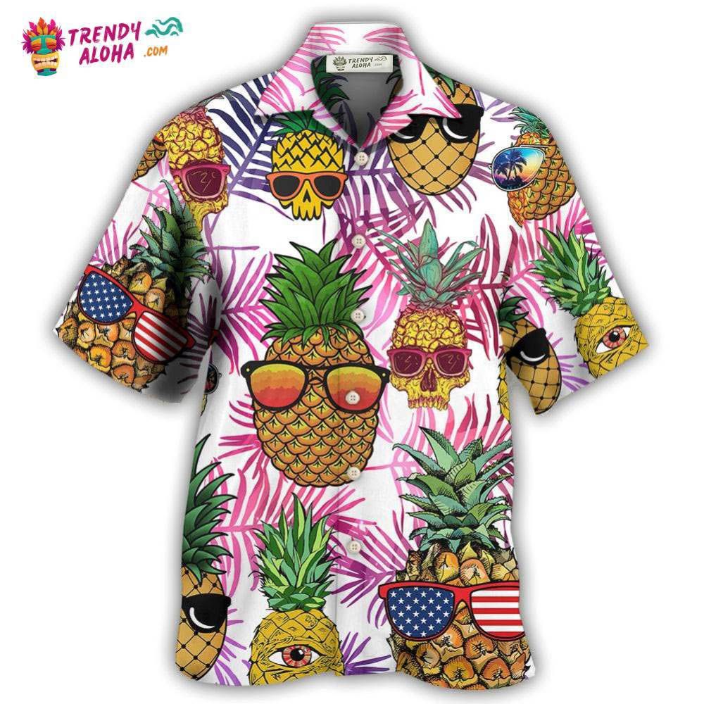 Fruit Hawaii Tropical Pineapple Cool Style Hawaiian Shirt – Trendy Aloha Fruit Hawaii Tropical Pineapple Cool Style Hawaiian Shirt – Trendy Aloha