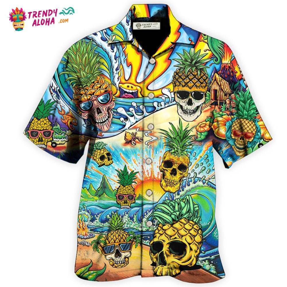 Fruit Pineapple Love Summer Hawaiian Shirt – Trendy Aloha Fruit Pineapple Love Summer Hawaiian Shirt – Trendy Aloha