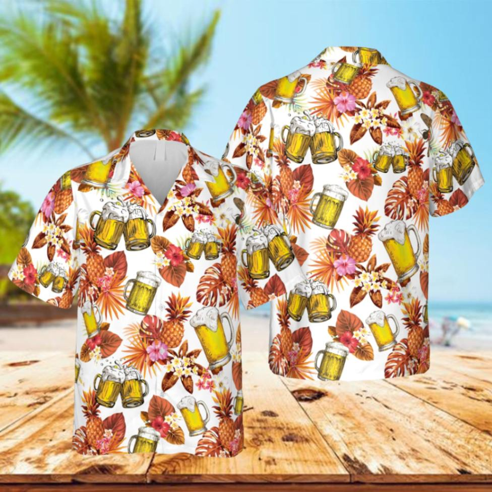 Funny Beer Summer Trendy Hawaiian Shirt, Gift For Beer Lovers