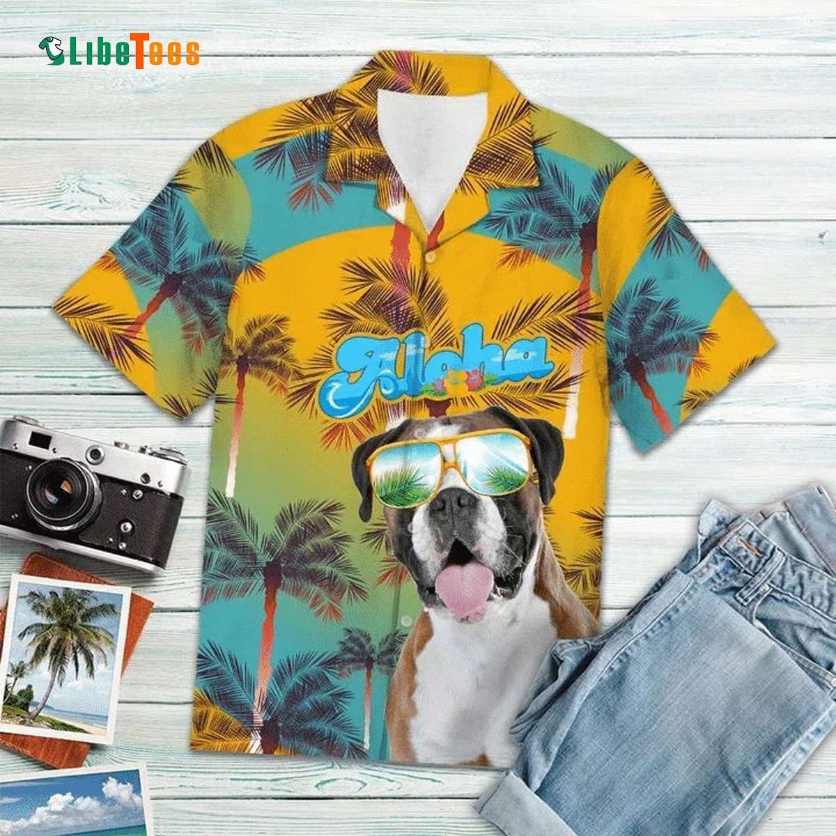 Funny Boxer Aloha Trendy Hawaiian Shirt, Dog Trendy Hawaiian Shirt Perfect Gifts For Your Loved Ones