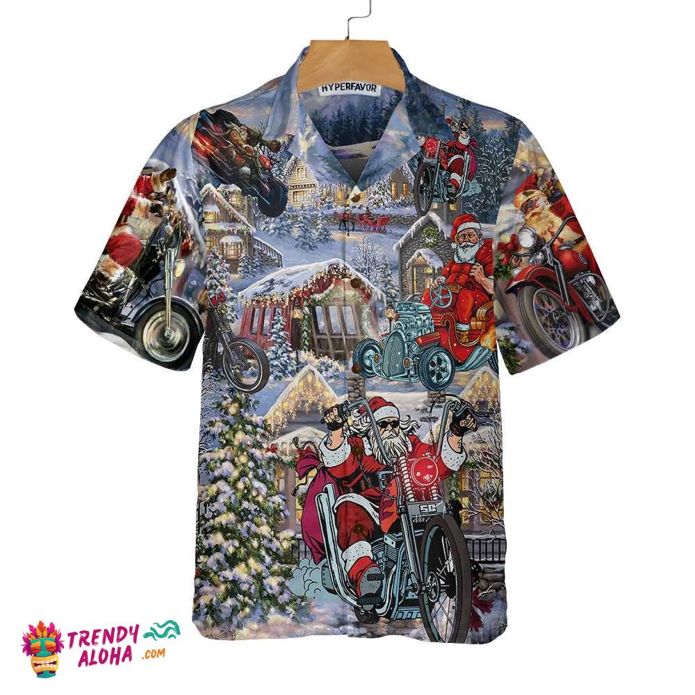 Christmas Hawaiian Shirt Trendy Aloha