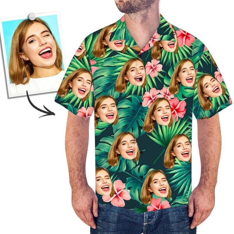 Funny Custom Face Birthday Gift Custom Hawaiian Shirt