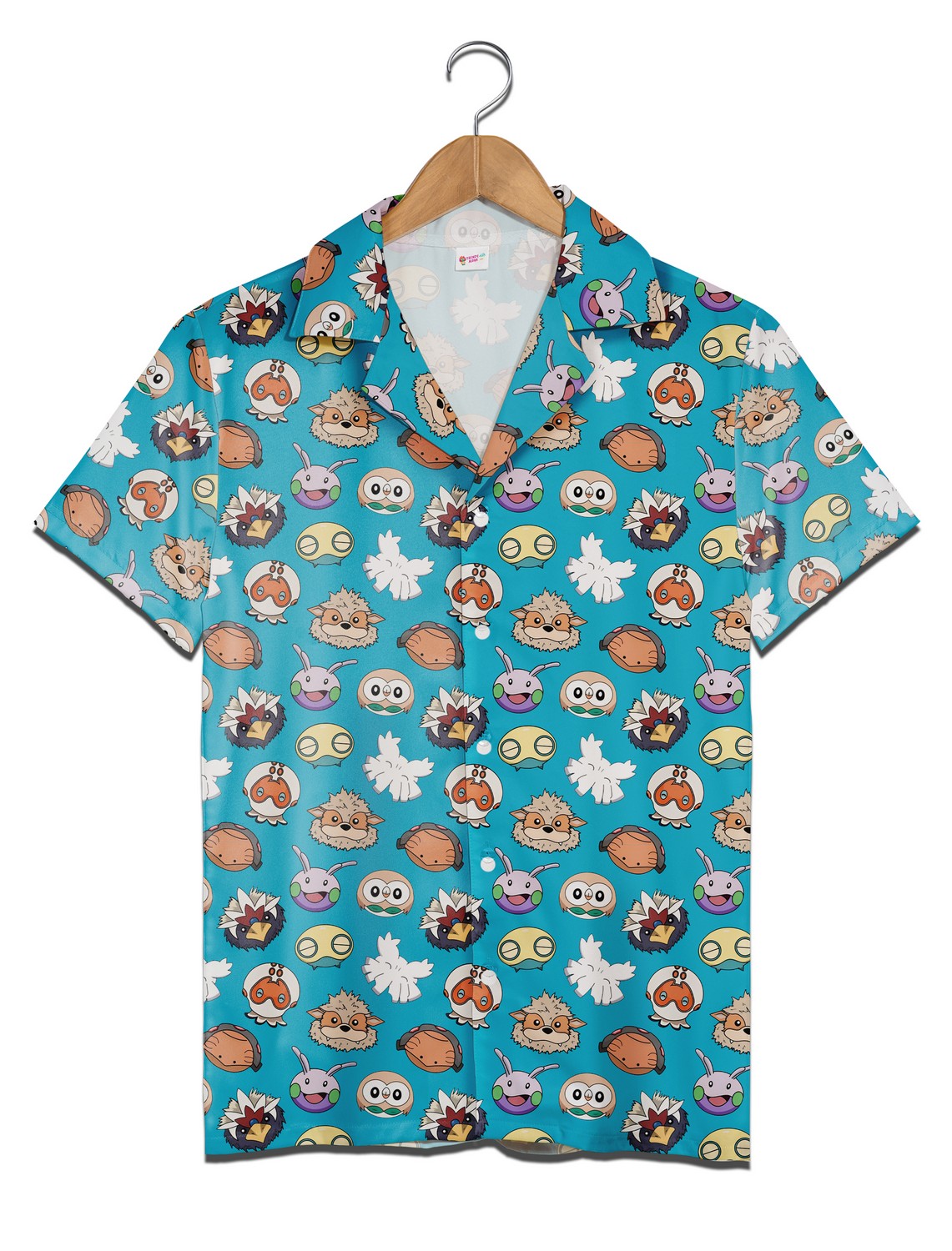 Funny Pokemon Hawaiian Shirt Unisex Aloha Summer Trip Family Outfit