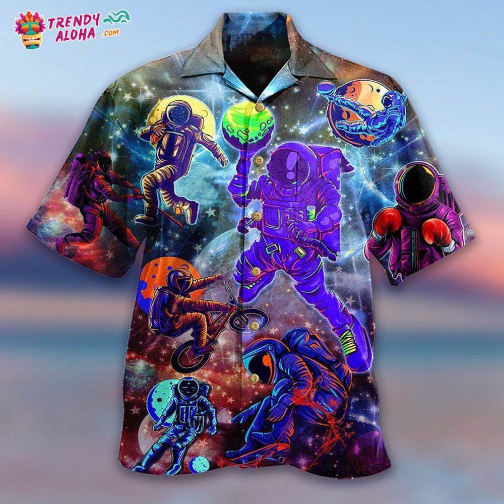 Galaxy Discover Hawaiian Shirt – Trendy Aloha