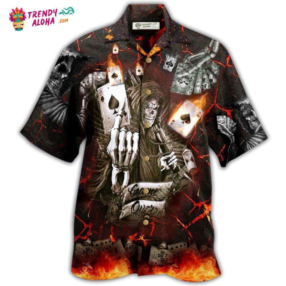 Gambling Card Game Over Cool Hawaiian Shirt – Trendy Aloha Gambling Card Game Over Cool Hawaiian Shirt – Trendy Aloha