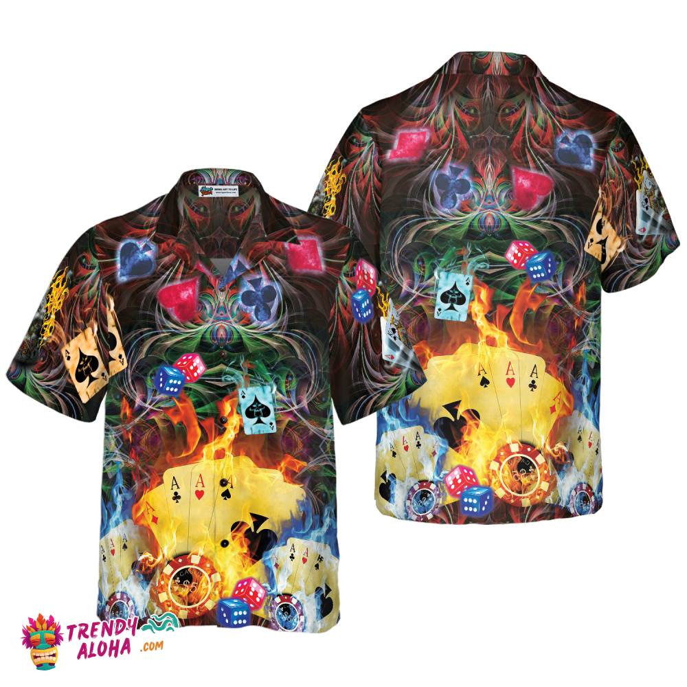 Gambling Hawaiian Shirt Gambling Hawaiian Shirt