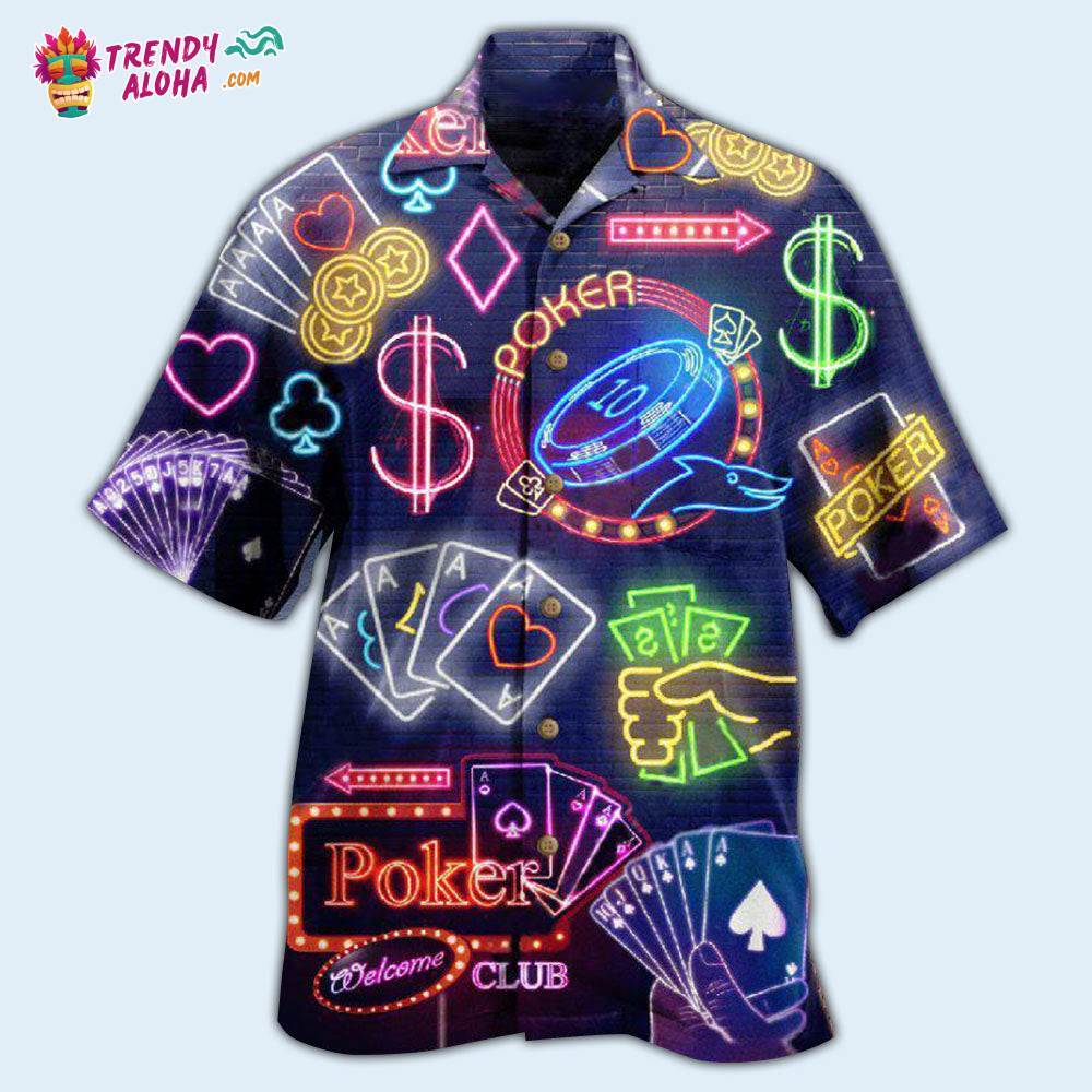 Gambling No Poker No Party Hawaiian Shirt – Trendy Aloha