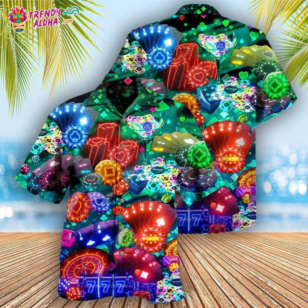 Gambling Poker Is War Not A Game Hawaiian Shirt – Trendy Aloha