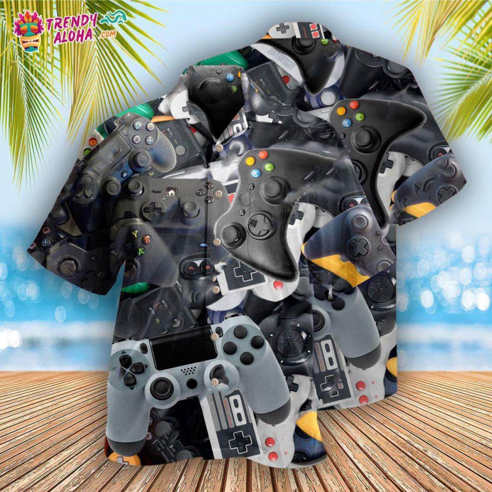 Game Let Beat Level With Game Hawaiian Shirt – Trendy Aloha