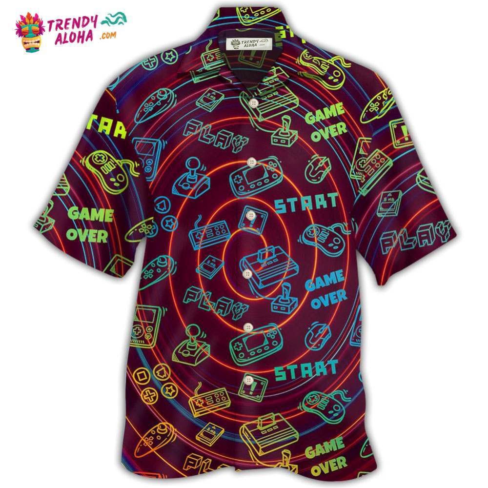 Game Video Start Hawaiian Shirt – Trendy Aloha Game Video Start Hawaiian Shirt – Trendy Aloha