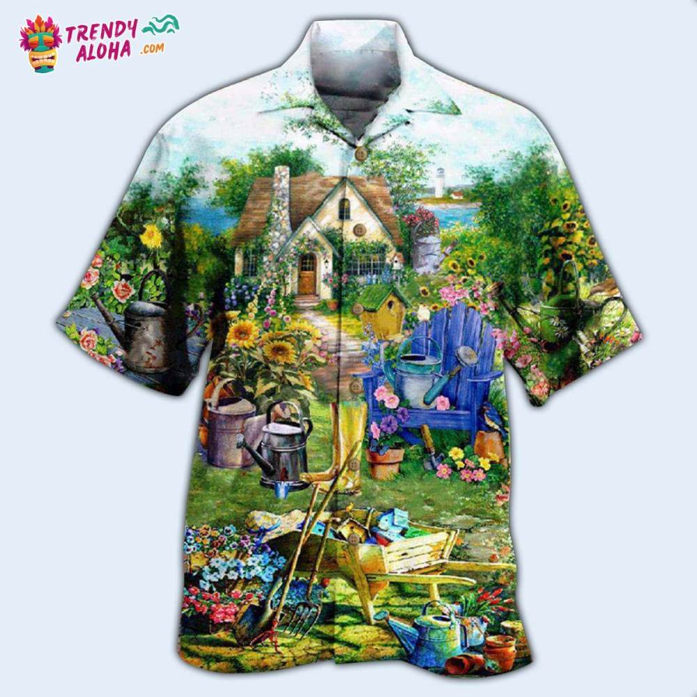 Gardening Adds Years To Your Life Hawaiian Shirt – Trendy Aloha