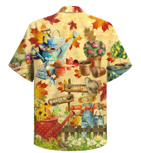 Gardening Hawaii Shirt Garden Home Autumn Aloha Shirt Gardening Shirt Gardening Trendy Hawaiian Shirt