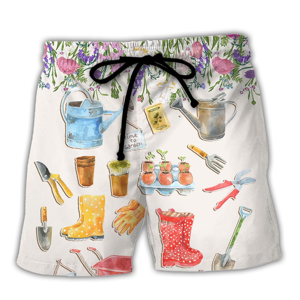Gardening I Garden So I Don’t Choke People Flowers Vintage Art Trendy Aloha Hawaiian Beach Shorts Gardening I Garden So I Don’t Choke People Flowers Vintage Art Trendy Aloha Hawaiian Beach Shorts