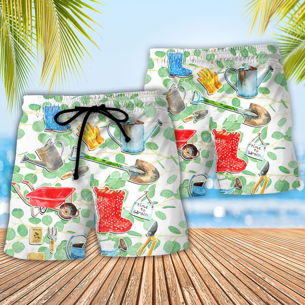 Gardening I Love Plants So Much Vintage Art Trendy Aloha Hawaiian Beach Shorts
