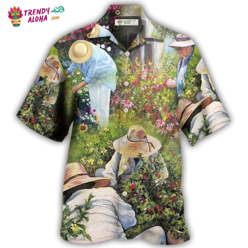 Gardening Peaceful Life Hawaiian Shirt – Trendy Aloha