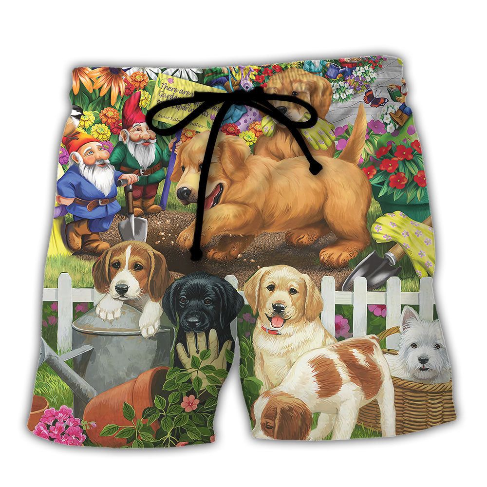 Gardening Sorry I Can’t My Plants And Dogs Need Me Vintage Vibe Trendy Aloha Hawaiian Beach Shorts Gardening Sorry I Can’t My Plants And Dogs Need Me Vintage Vibe Trendy Aloha Hawaiian Beach Shorts