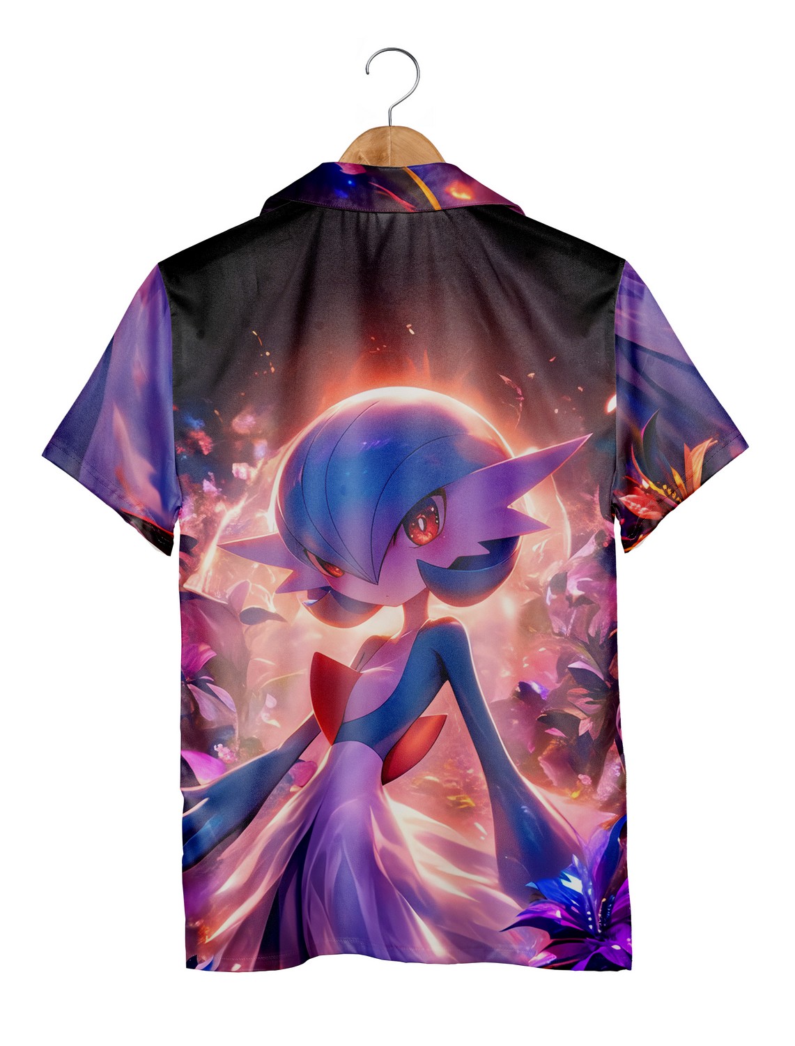 Gardevoir Pokemon Hawaiian Shirt, Fairy humanoid Pokémon