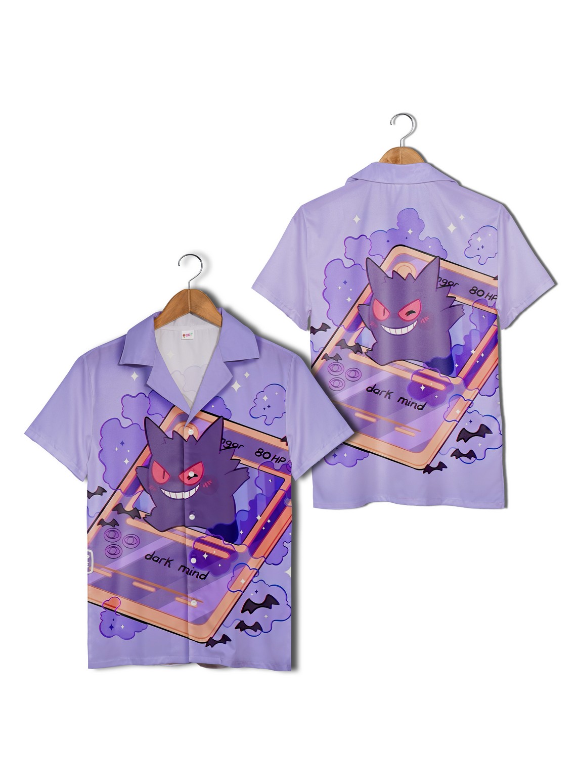 Gengar Purple Pokemon Hawaiian Shirt Aloha Anime Gastly Shirt Pokemon Newest Collection Gengar Purple Pokemon Hawaiian Shirt Aloha Anime Gastly Shirt Pokemon Newest Collection