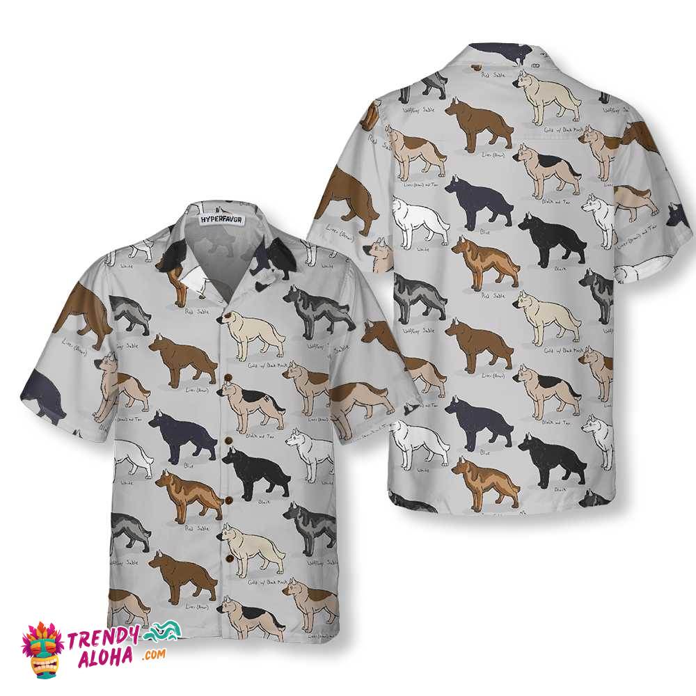 German Shepherd Dog Hawaiian Shirt, Funny German Shepherd Shirt, Dog Hawaiian Shirt For Adults German Shepherd Dog Hawaiian Shirt, Funny German Shepherd Shirt, Dog Hawaiian Shirt For Adults