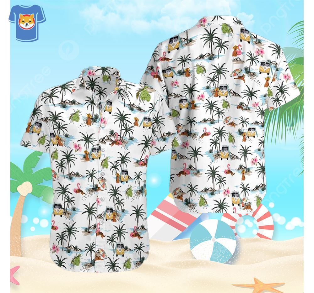 German Shepherd Hawaiian Shirt New Gift For Men And Women
