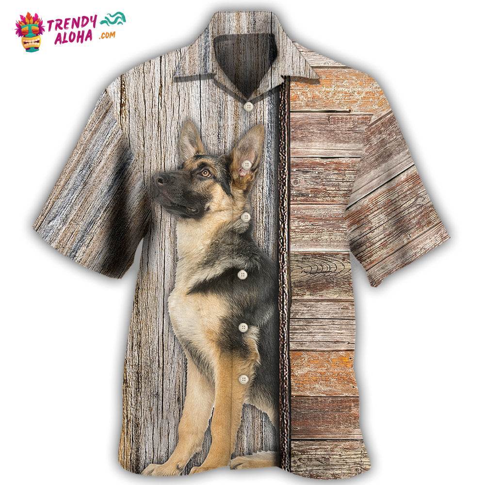 German Shepherd My Cool Dog Various Style Hawaiian Shirt – Trendy Aloha