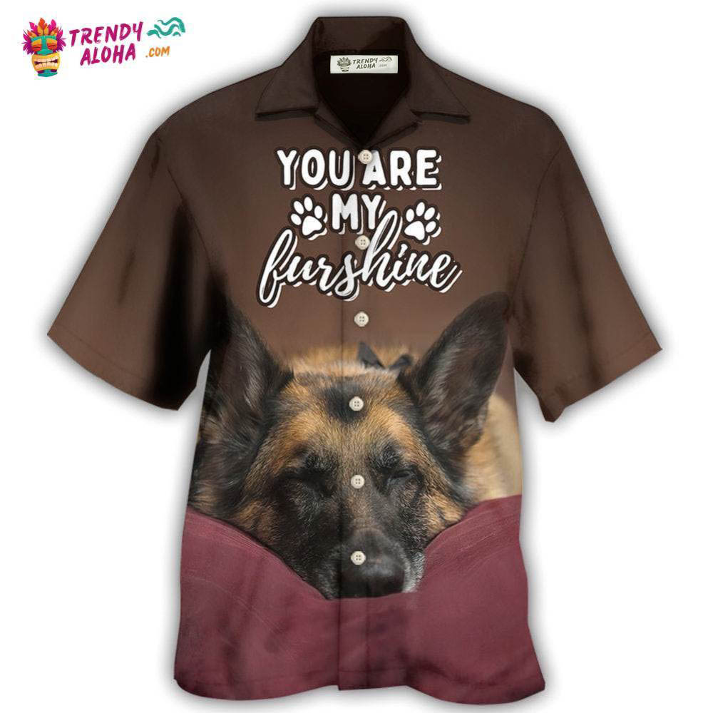 German Shepherd Sleepy Dog You Are My Furshine Hawaiian Shirt – Trendy Aloha German Shepherd Sleepy Dog You Are My Furshine Hawaiian Shirt – Trendy Aloha