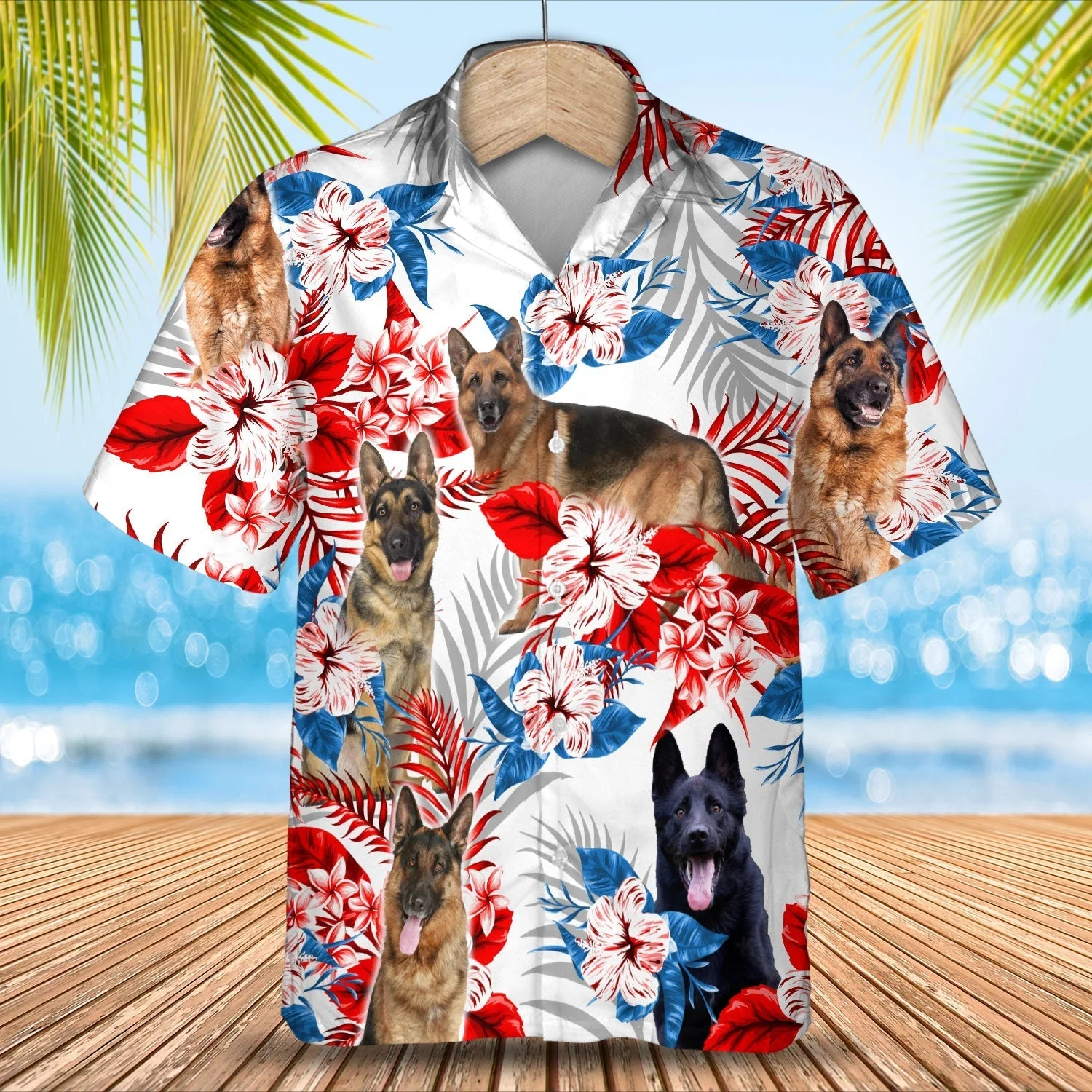 German Shepherd Trendy Hawaiian Shirt – Summer Aloha Shirt, Trendy Hawaiian Shirt For Men And Women German Shepherd Trendy Hawaiian Shirt – Summer Aloha Shirt, Trendy Hawaiian Shirt For Men And Women