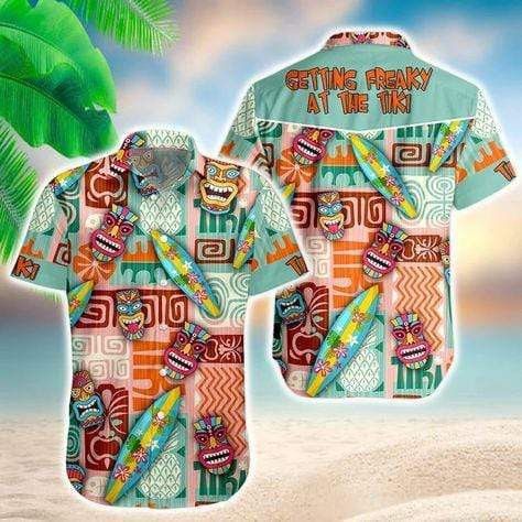 Getting Freaky At The Tiki Trendy Hawaiian Shirt