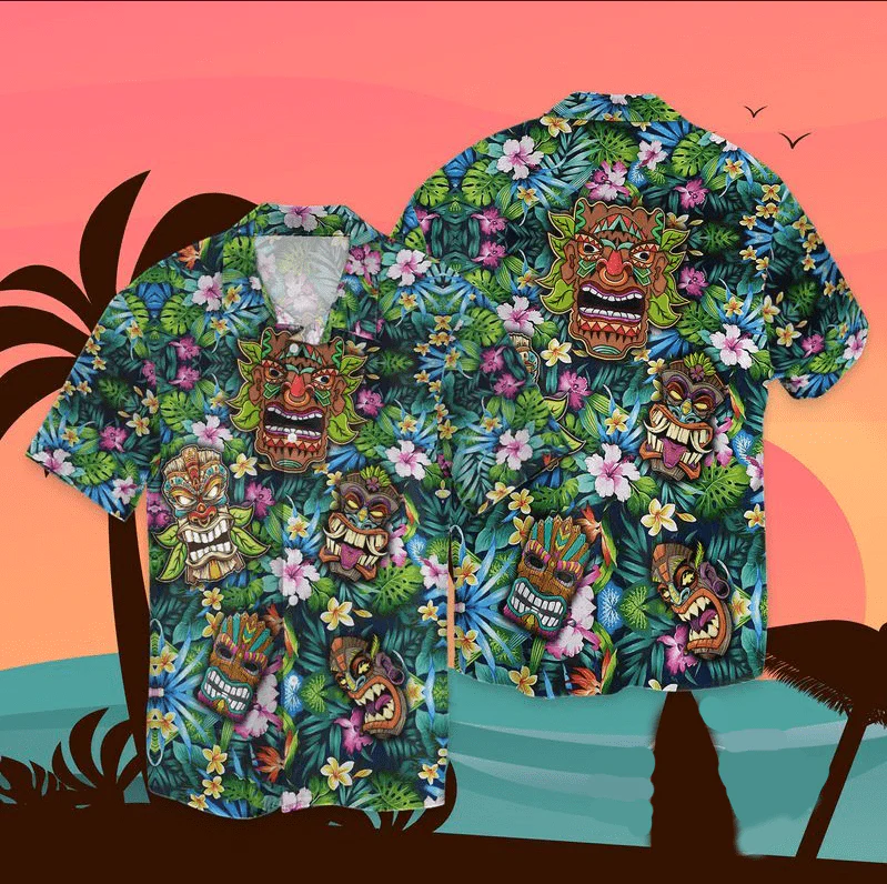 Getting Freaky At The Tiki Trendy Hawaiian Shirt