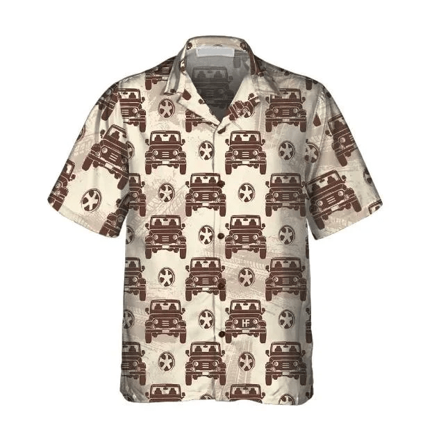 Gift For Cars Lovers Retro Jee Seamless Pattern Trendy Hawaiian Shirt Gift For Cars Lovers Retro Jee Seamless Pattern Trendy Hawaiian Shirt