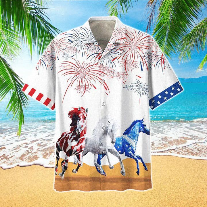Gift For Horse Lovers, This Girl Runs On Jesus And Horse Black Brown Hawaiian Shirt