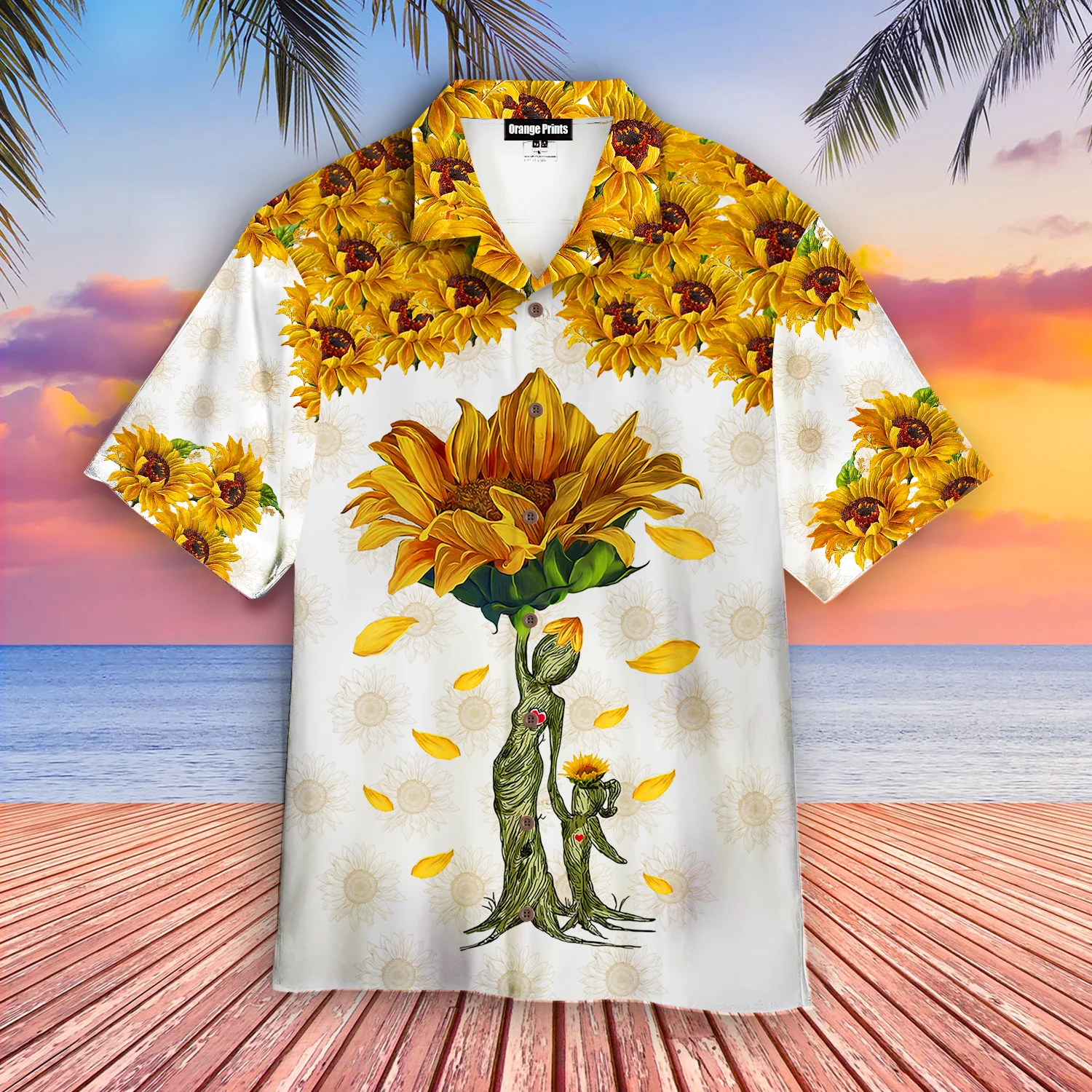 Gift For Mom Sunflower Mom Hawaiian Shirt For